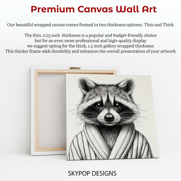Raccoon Art - View 6