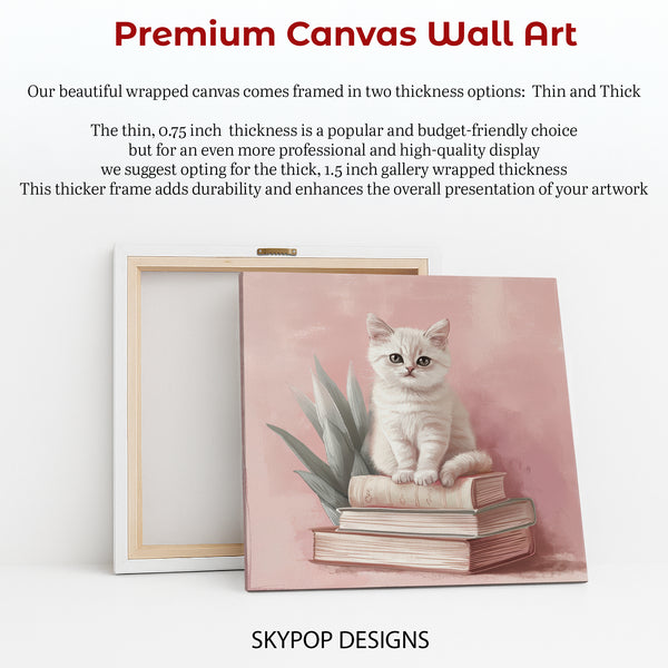 Cat Reading Nook Art - View 6