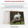 Bunny Tortoise Art - View 6