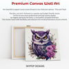 Owl Floral Art - View 6
