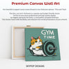 Cat Gym Time Art - View 6