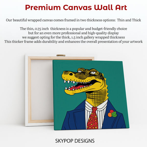 Crocodile Art - View 6