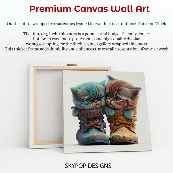 Kitten Boots Art - View 6