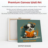 Puppy Reading Book Art - View 6