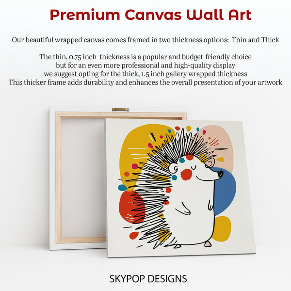 Hedgehog Art - View 6
