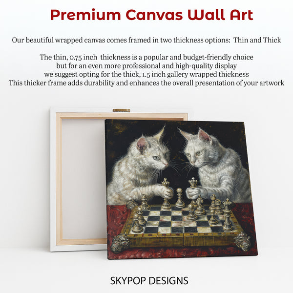 Cat Chess Art - View 6