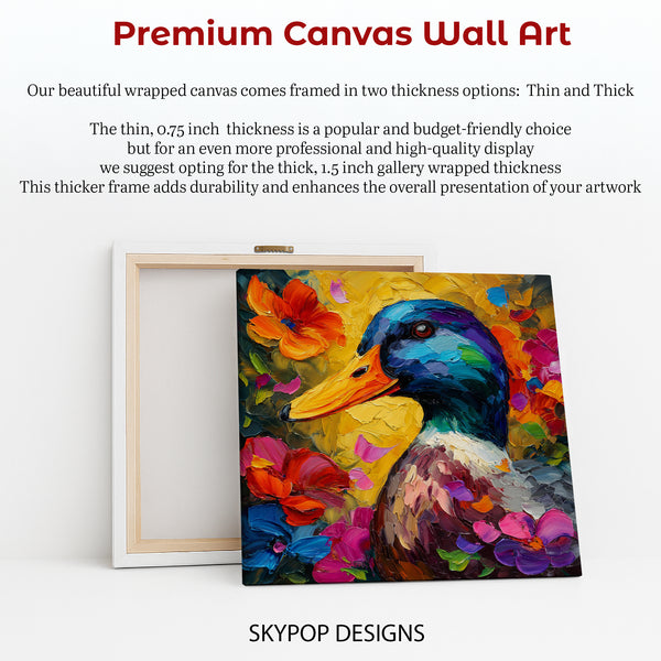 Duck Floral Art - View 6