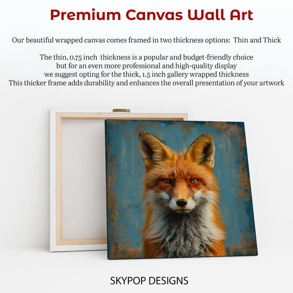 Fox Portrait Art - View 6