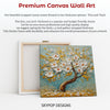 White Blossom Tree Art - View 6