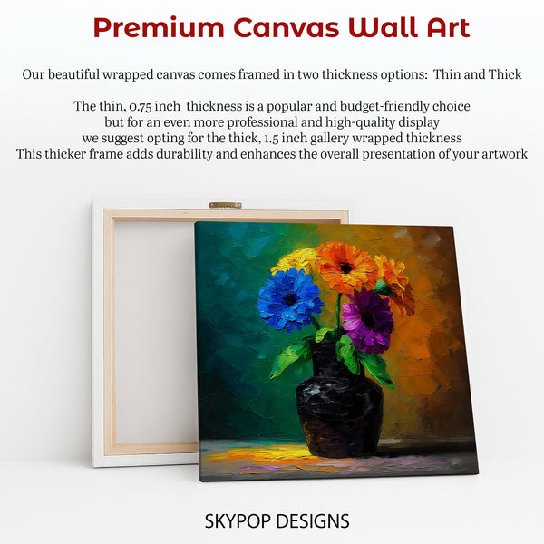 Gerbera Vase Art - View 6