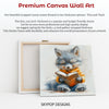 Fox Reading Art - View 6