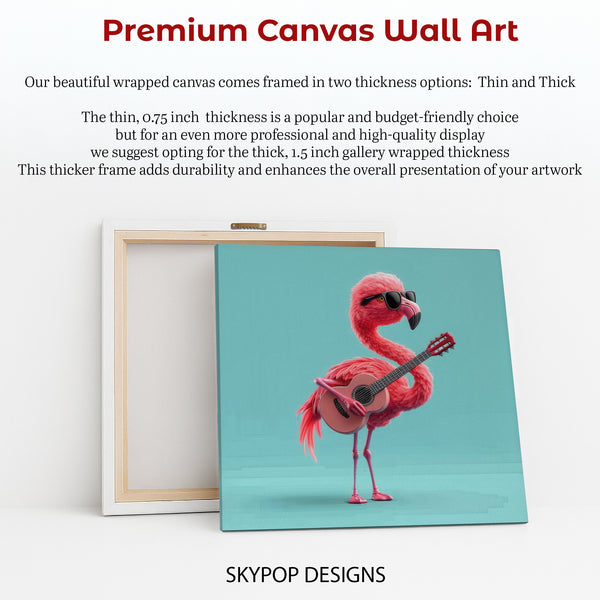 Flamingo Jam Session Art - View 6