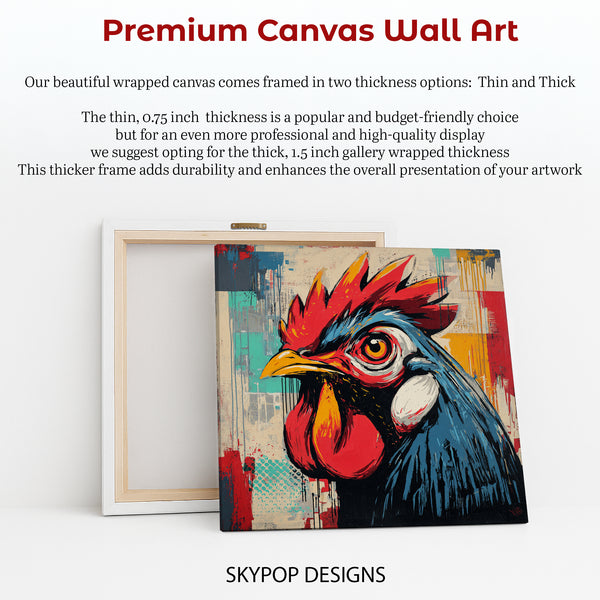 Rooster Art - View 6