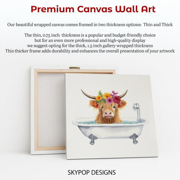 Highland Cow Art - View 6