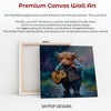 Highland Cow Guitarist Art - View 6