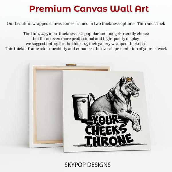 Lion King of Throne Art - View 6
