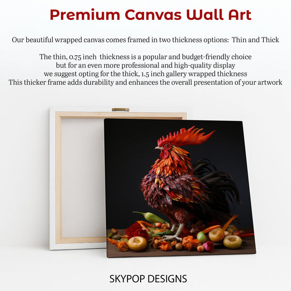 Rooster Art - View 6