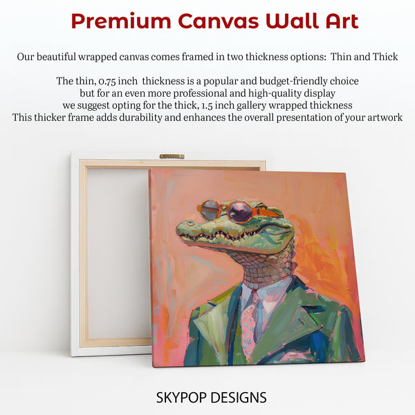 Crocodile Art - View 6