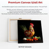 Rooster Vegetable Art - View 6