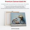 Vintage Bicycle Flower Basket Art - View 6