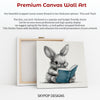 Bunny Reading Art - View 6