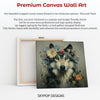 Wolf Floral Crown Art - View 6