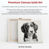 Border Collie Puppy Art - View 6