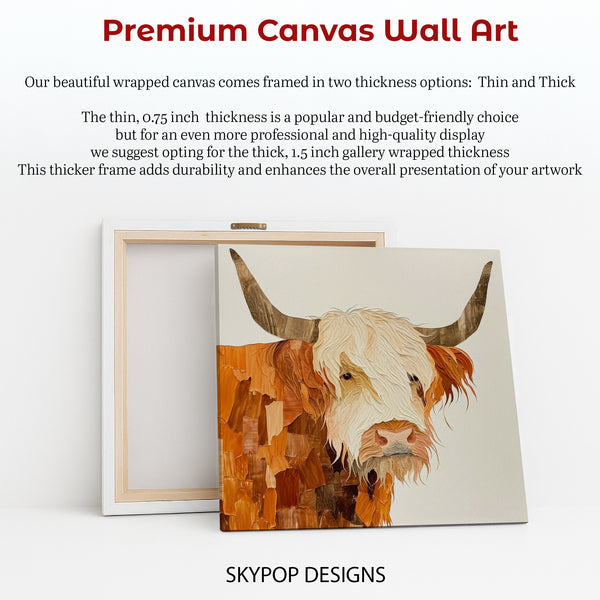 Highland Cow Art - View 6