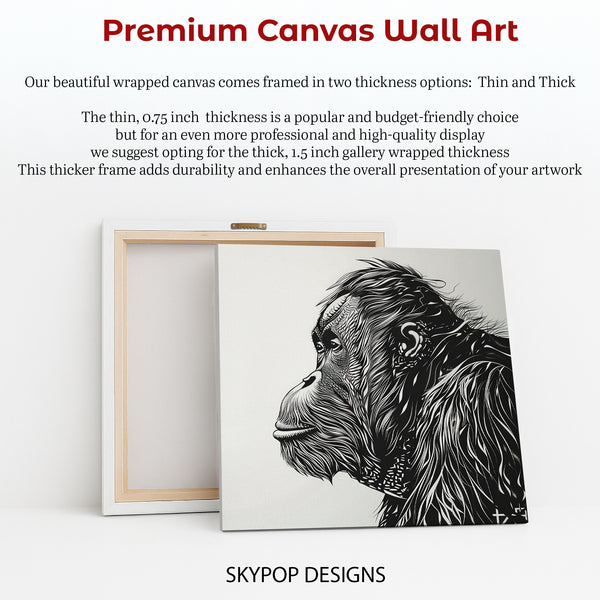 Orangutan Art - View 6