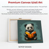Panda Reading Art - View 6