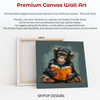 Chimpanzee Reading Art - View 6
