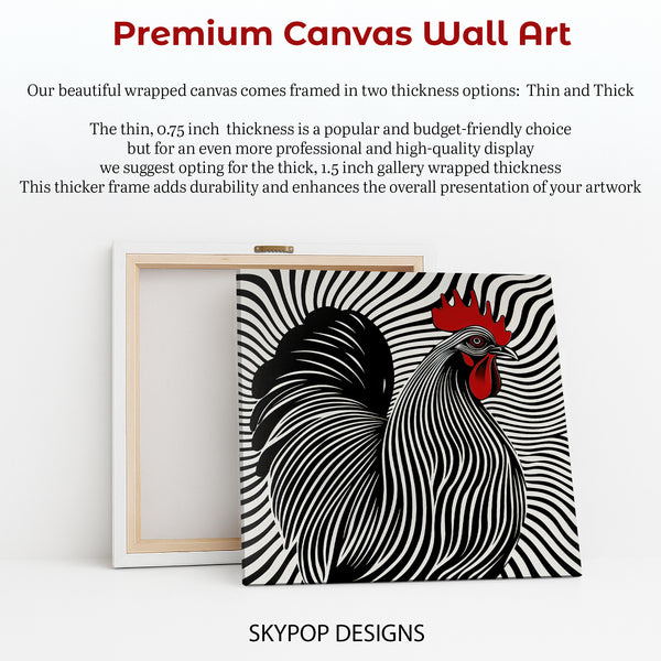 Rooster Art - View 6