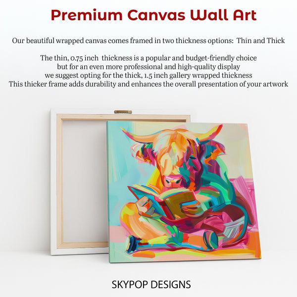 Highland Cow Art - View 6