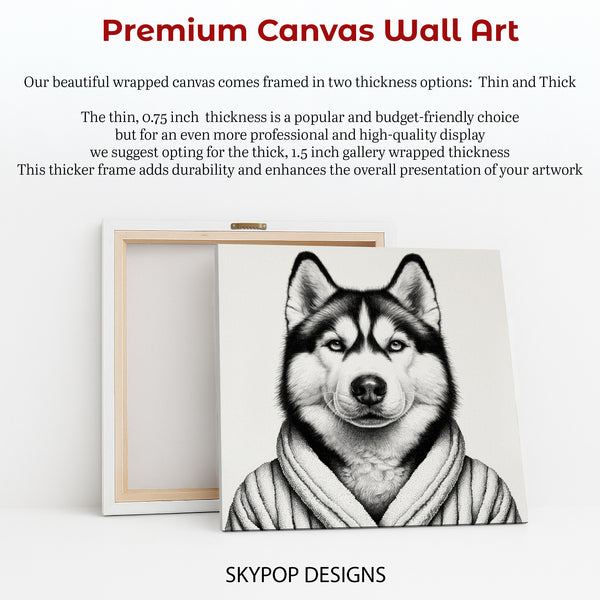 Siberian Husky Art - View 6