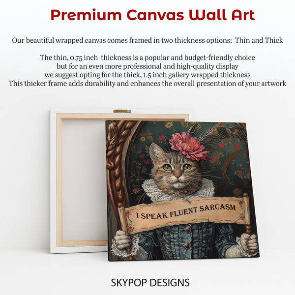 Sarcastic Cat Art - View 6