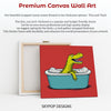 Crocodile Bath Art - View 6