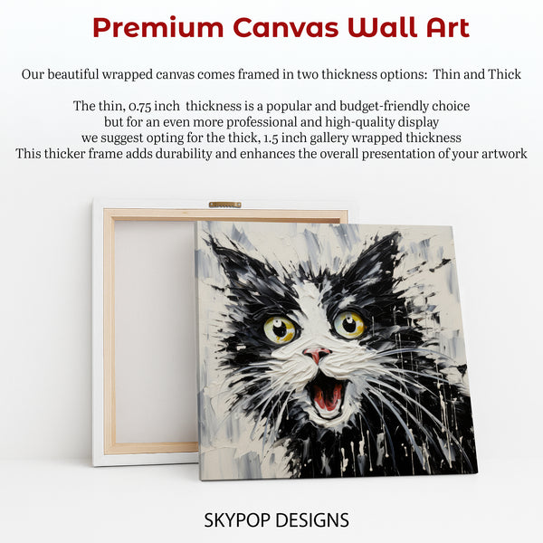 Cat Scream Art - View 6