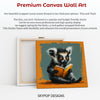 Lemur Reading A Book Art - View 6