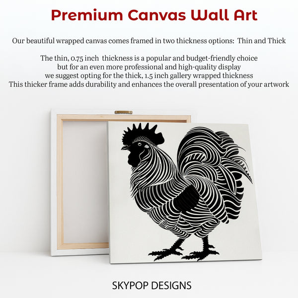 Rooster Art - View 6