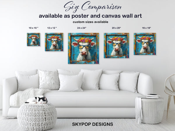 Highland Cow Art - View 7