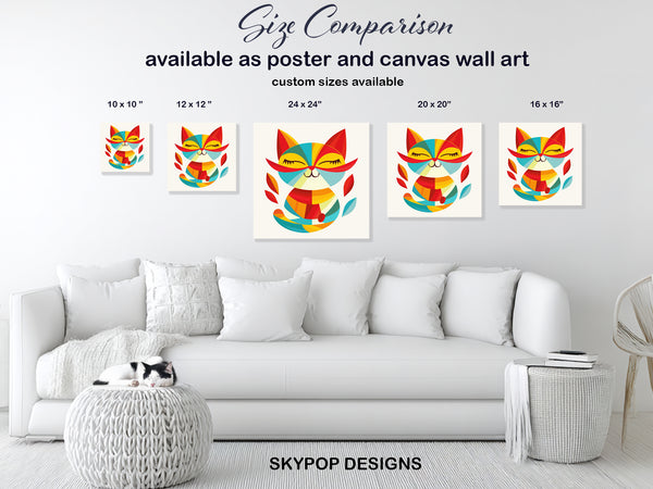 Siamese Cat Art - View 7