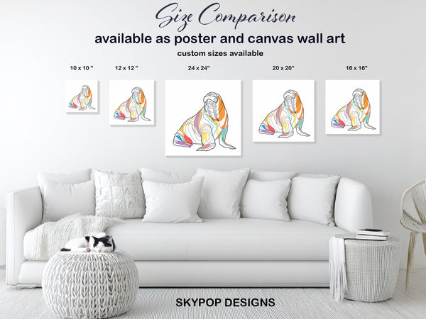 Walrus Art - View 7