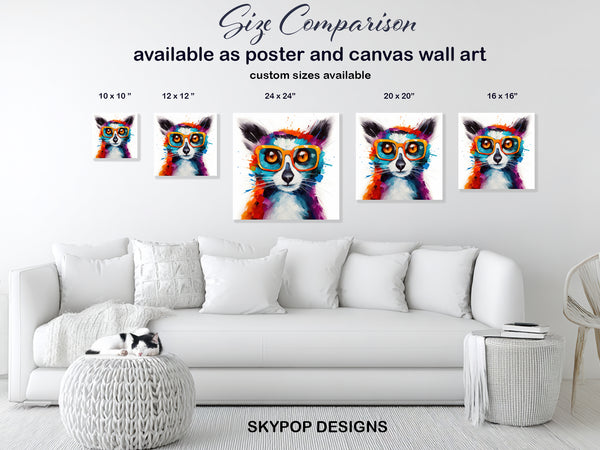 Lemur Art - View 7