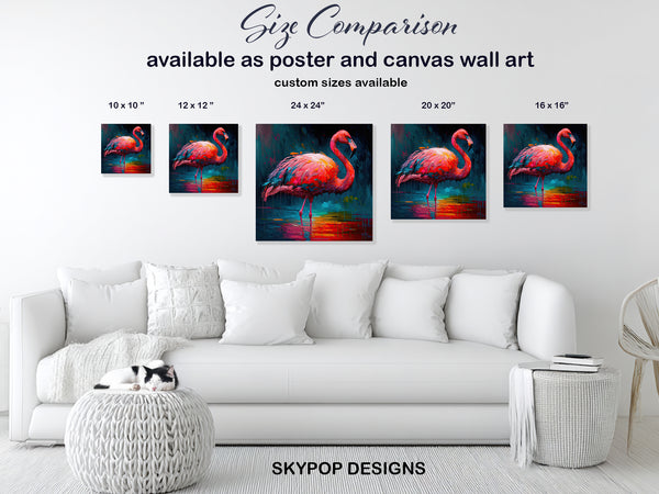 Flamingo Art - View 7