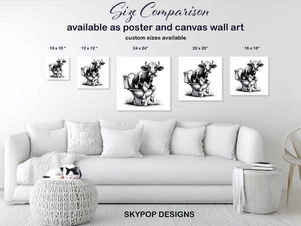 Highland Cow Art - View 7