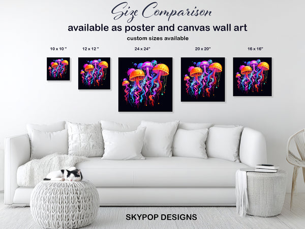 Jellyfish Art - View 7