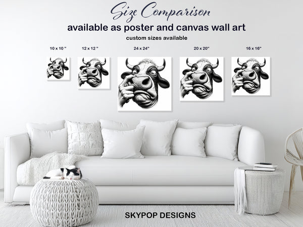 Highland Cow Art - View 7