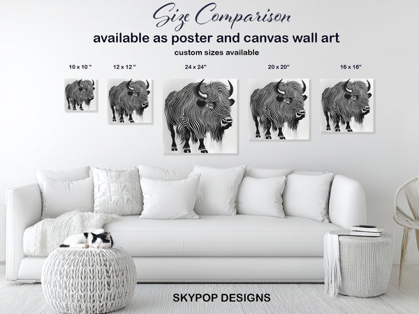 Bison Art - View 7