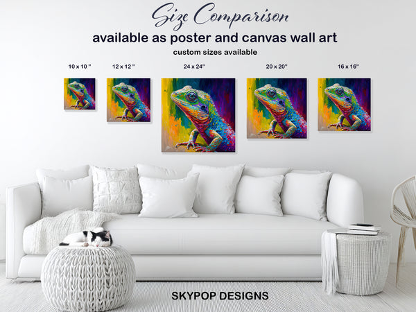 Lizard Art - View 7