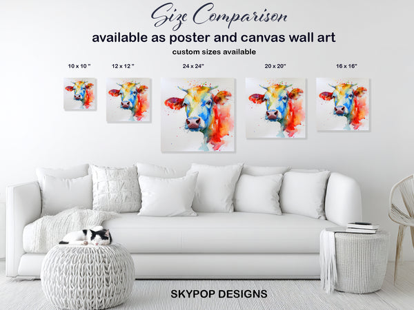 Highland Cow Art - View 7